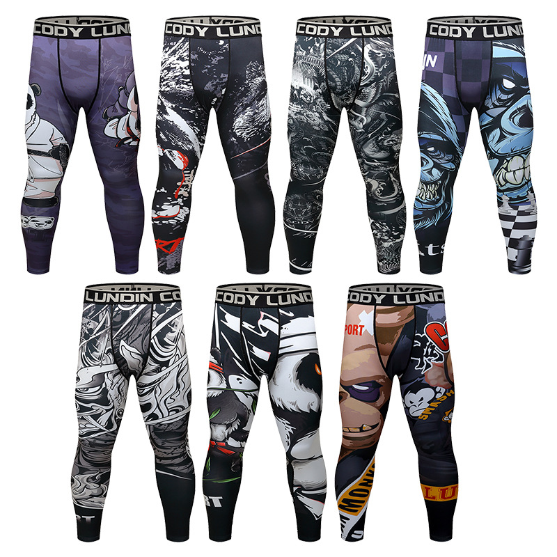 Crossfit Victory - Gym Sport Leggings Compression Training Jogging