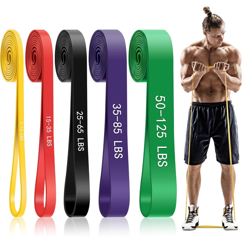 Pull Up Assist Band - Pull Up Assistance Bands, 5-Level Resistance
