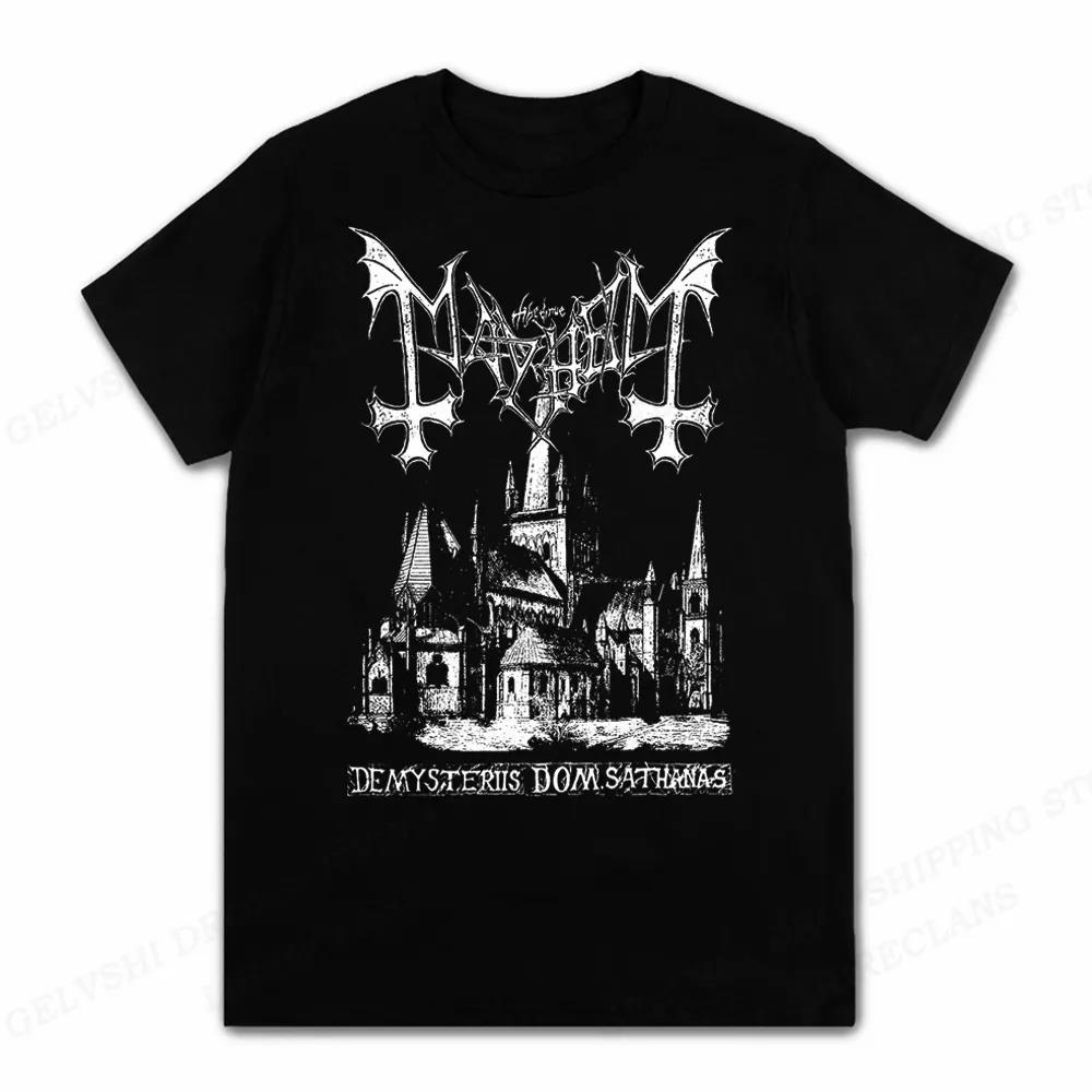 Crossfit Mayhem - Rock Band Mayhem Black Metal T