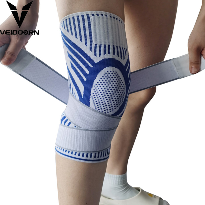 Gear For Crossfit - 1PC Men Compression Sport Crossfit Knee