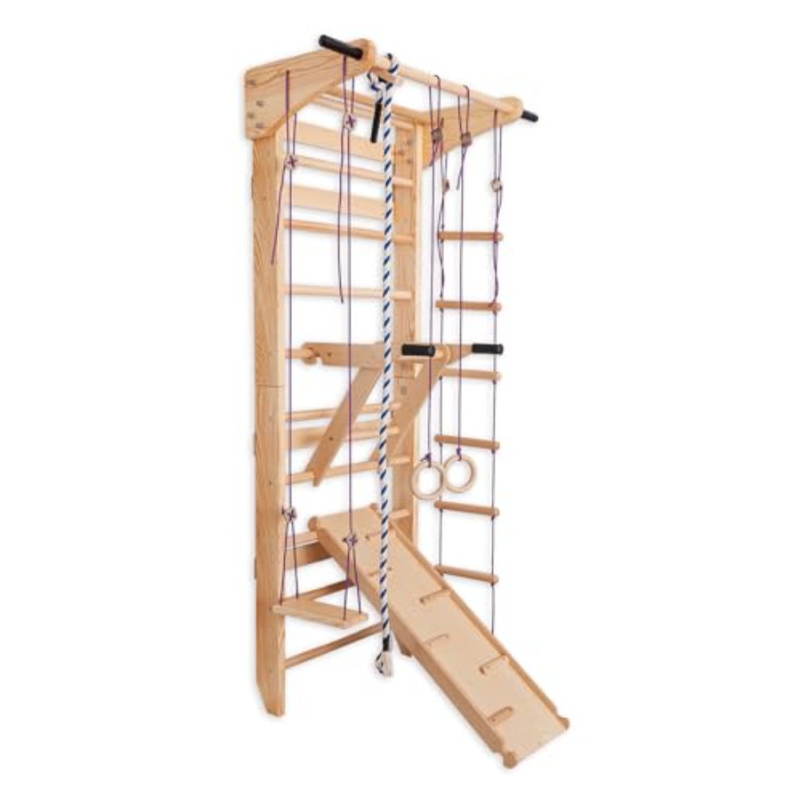 Swedish Ladder Wall Bars for h - Gymnastic Ring Wood recension och pris