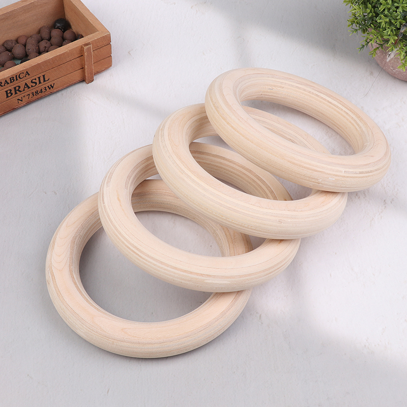 2Pcs/Pairs Portable Crossfit G - Gymnastic Ring Wood recension och pris