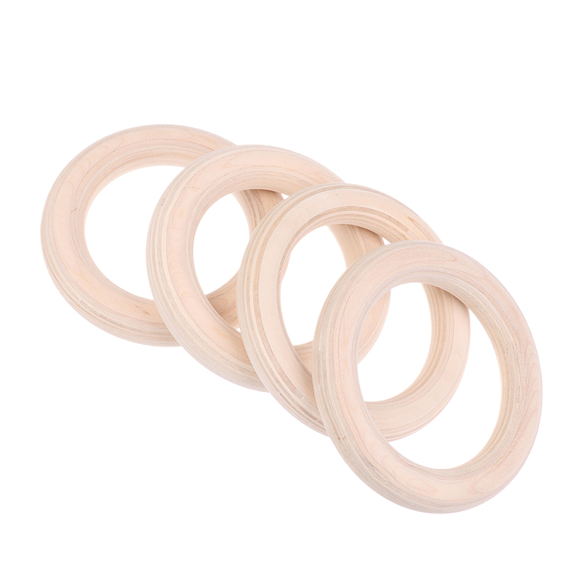 2Pcs/Pairs Portable Crossfit G - Gymnastic Ring Wood recension och pris