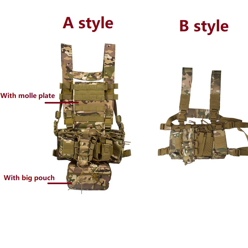D3CR Chest Rig Vest Multicam B - Gear For Crossfit recension och pris