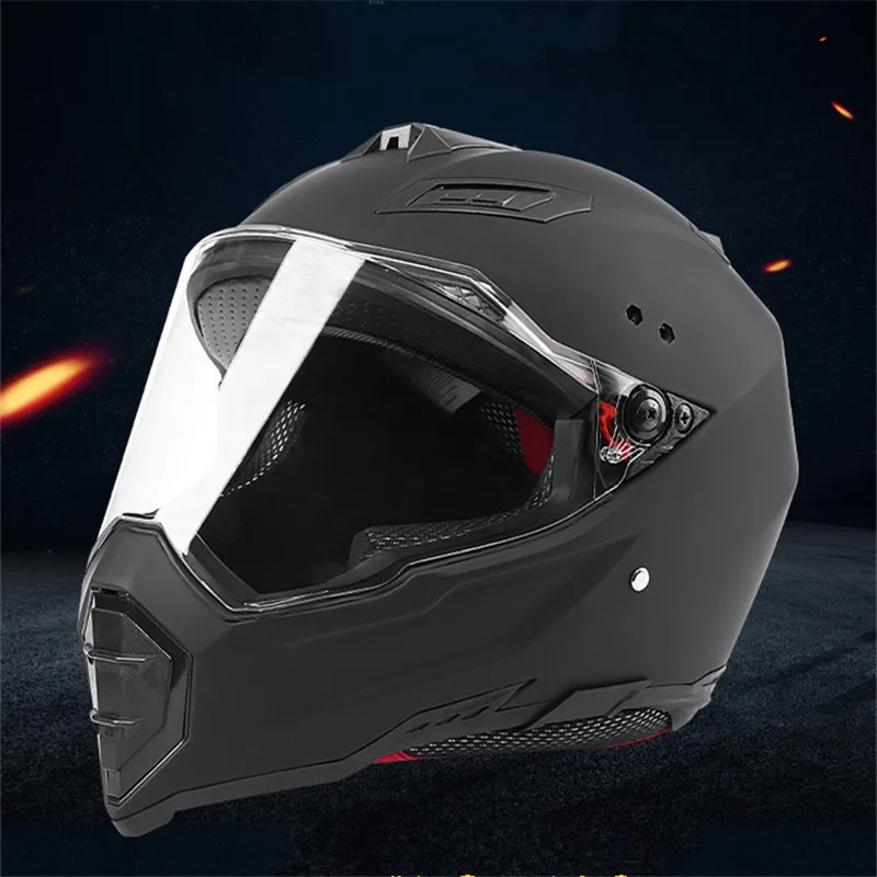 Gloss White Full Face Motorcyc - Crossfit Full Gear recension och pris