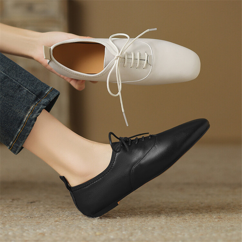 New Genuine Leather Lace Loafe - Crossfit Lady recension och pris