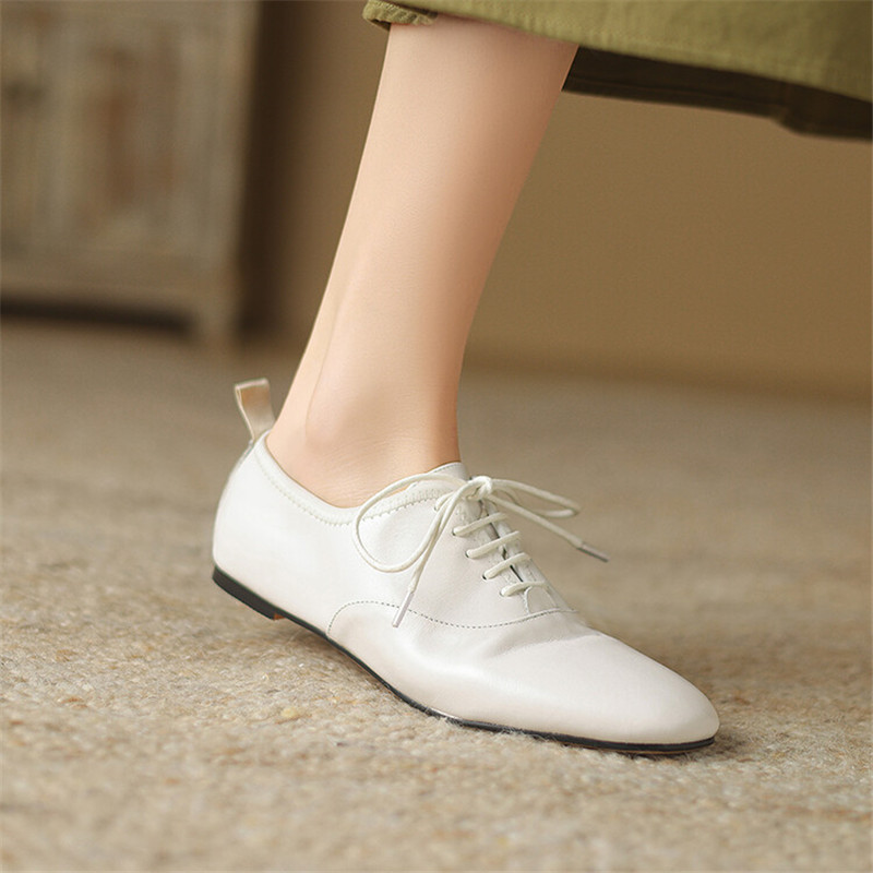 New Genuine Leather Lace Loafe - Crossfit Lady recension och pris