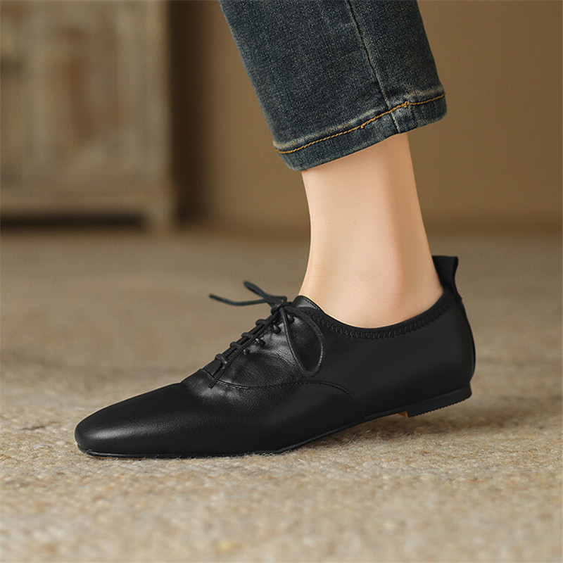 New Genuine Leather Lace Loafe - Crossfit Lady recension och pris