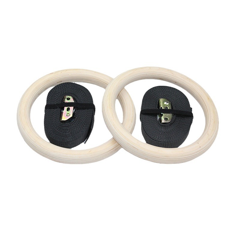 Fitness Gymnastic Rings with A - Gymnastic Ring Wood recension och pris