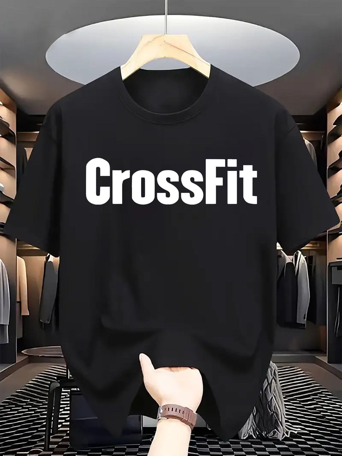 Men's Summer 100% Cotton Casua - Crossfit Mayhem recension och pris