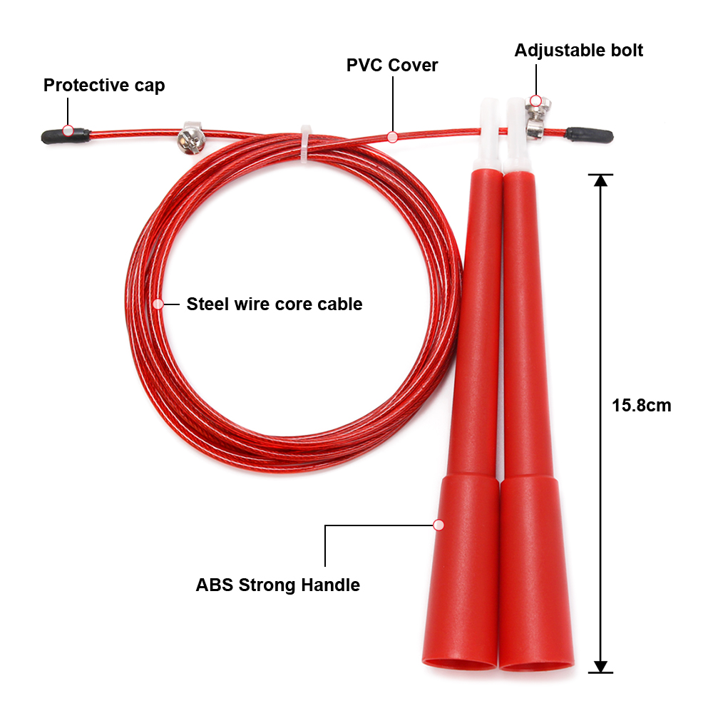 Professional PVC Speed Skippin - Crossfit No Equipment recension och pris