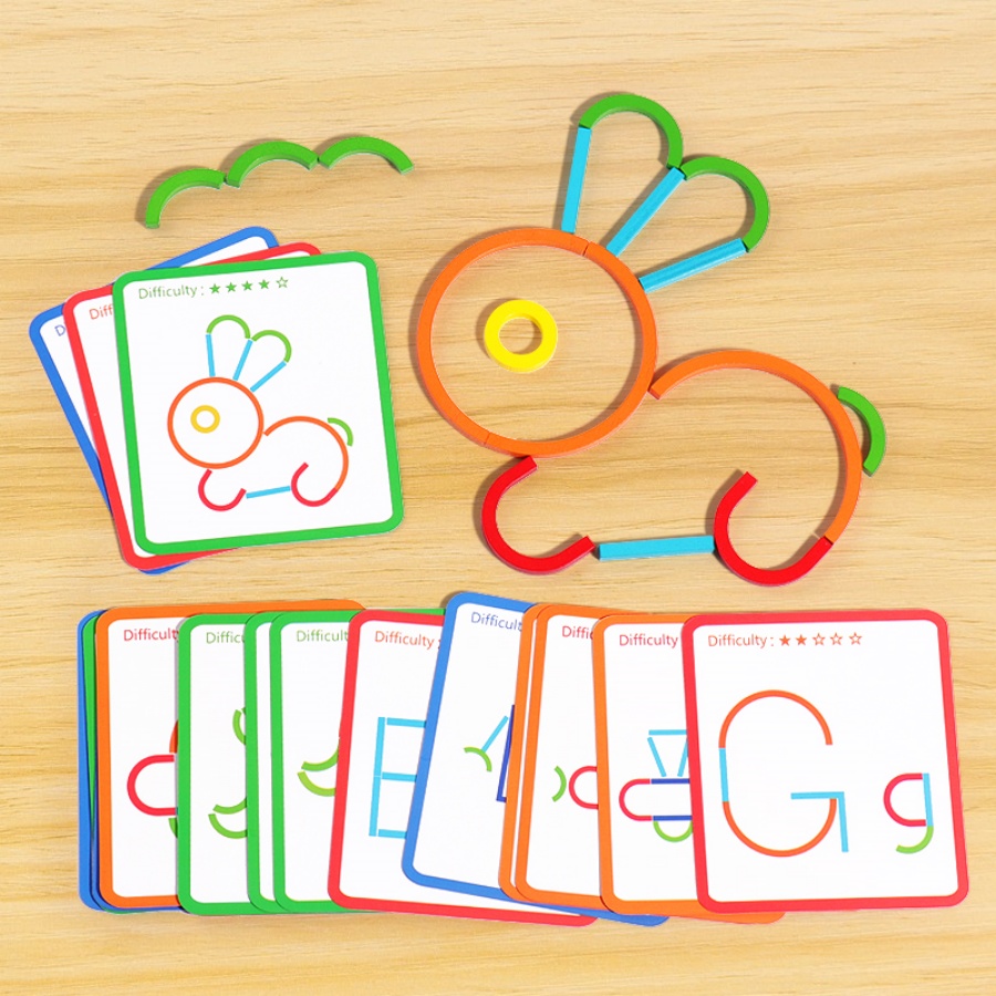 Children's early education puz - Gymnastic Ring Wood recension och pris