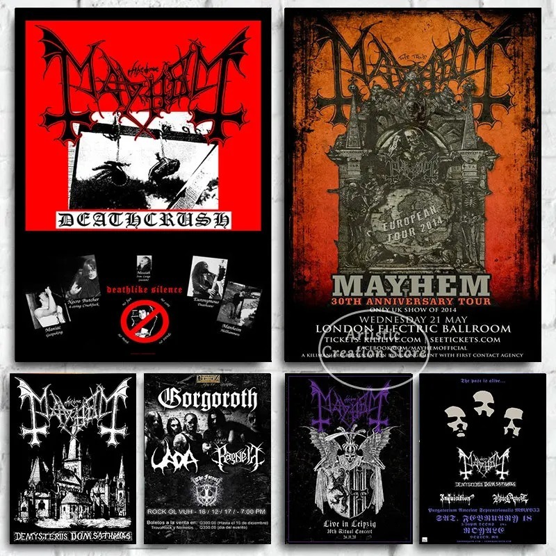 Mayhem Posters Scandinavian Me - Crossfit Mayhem recension och pris