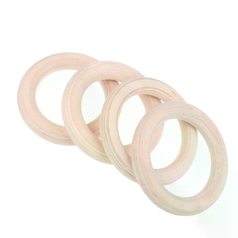 2Pcs Wooden Ring Portable Cros - Gymnastic Ring Wood recension och pris