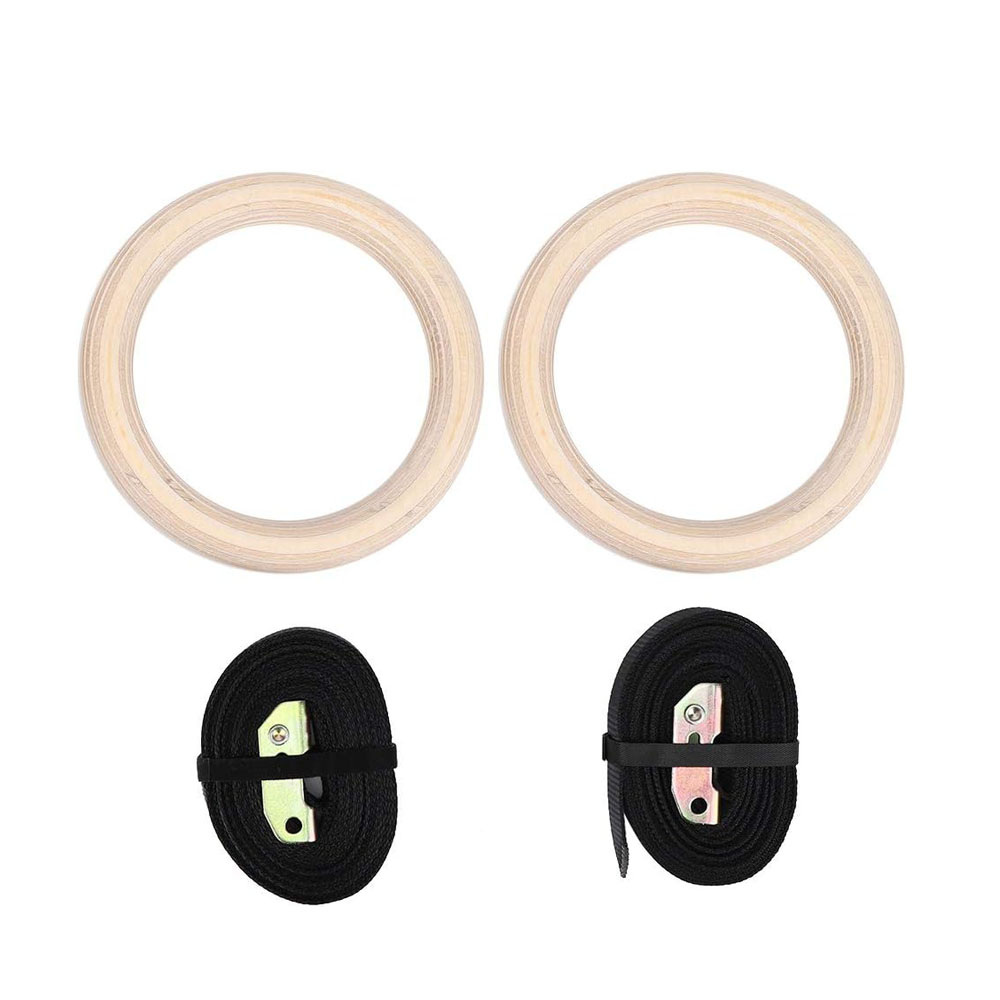 Fitness Training Gymnastic Rin - Gymnastic Ring Wood recension och pris