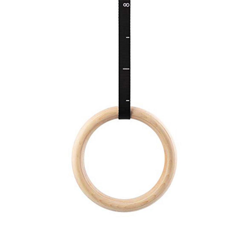 1 Piece Birch Wood Gymnastic R - Gymnastic Ring Wood recension och pris