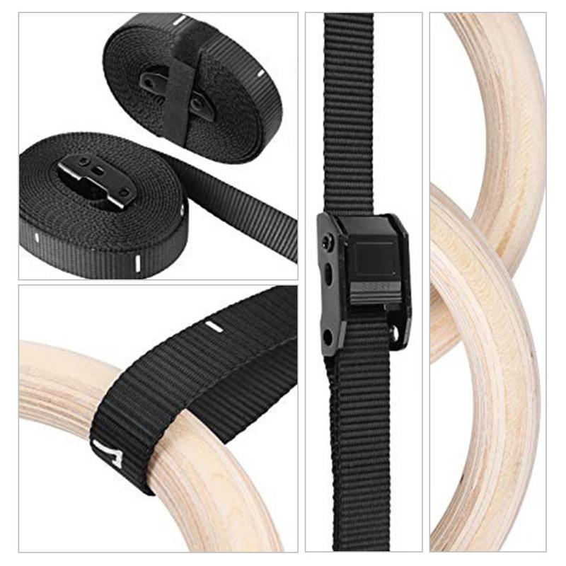 1 Piece Birch Wood Gymnastic R - Gymnastic Ring Wood recension och pris
