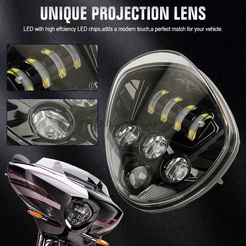 60W LED Headlight Fits For Vic - Crossfit Victory recension och pris