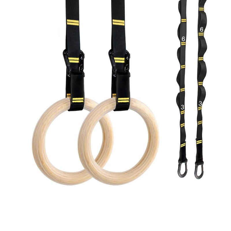28mm 32mm Pull-up Gymnastics R - Gymnastic Ring Wood recension och pris
