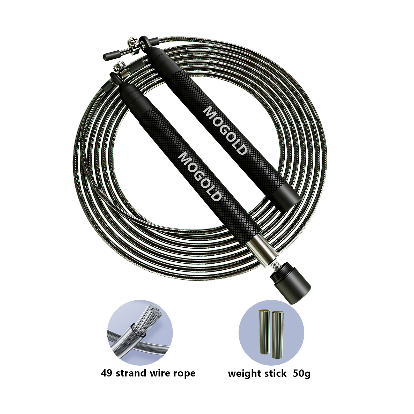 Crossfit Weighted Jump Rope Gy - Crossfit No Equipment recension och pris