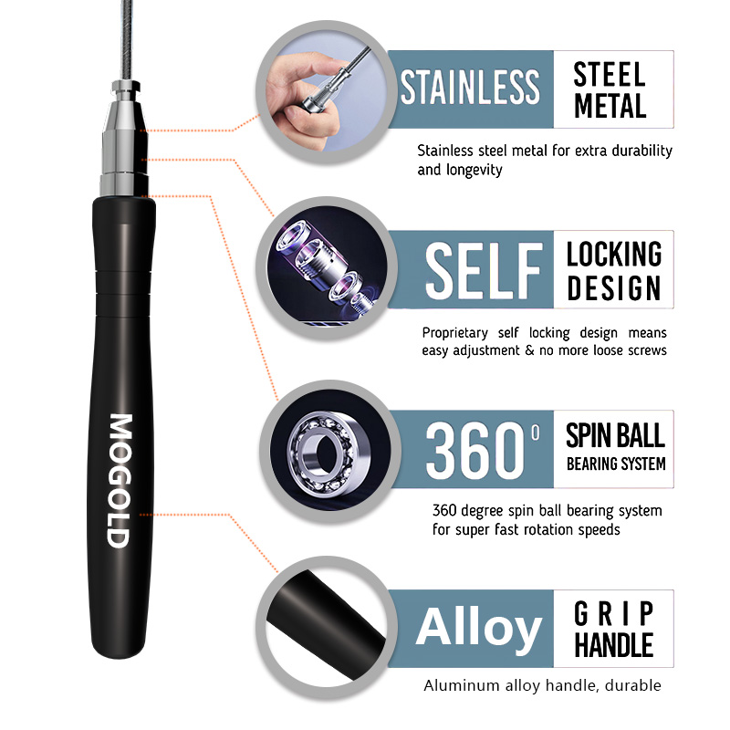 Crossfit Speed Jump rope Excer - Crossfit No Equipment recension och pris