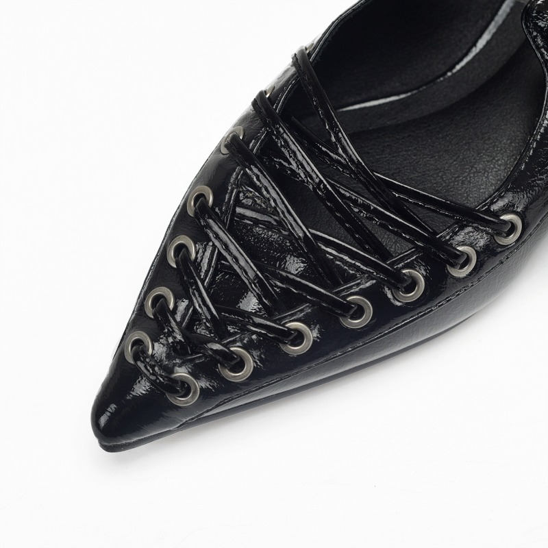 Pointed Toe Lace Up Women Slip - Crossfit Lady recension och pris