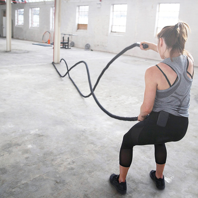 9M/12M/15M Fitness Battle Rope - Crossfit No Equipment recension och pris