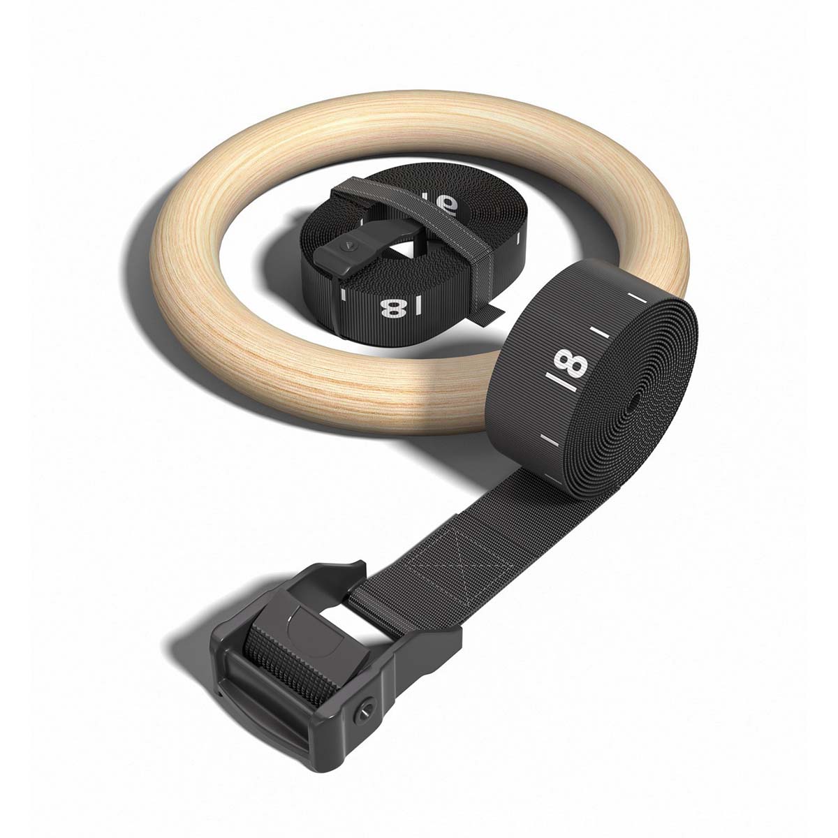 Adjustable Wood Gymnastics Rin - Gymnastic Ring Wood recension och pris